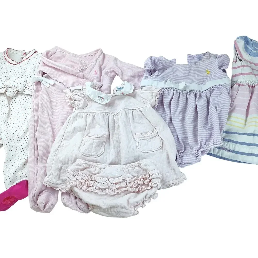 Preppy Pastel Baby Girl Bundle 6M Kate Spade & Ralph Lauren